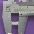 10pcs J256Y White Right Hand Plastic 6*10 (2A) Worm Turbine 0.5 Module Reduction Gears DIY Model Parts