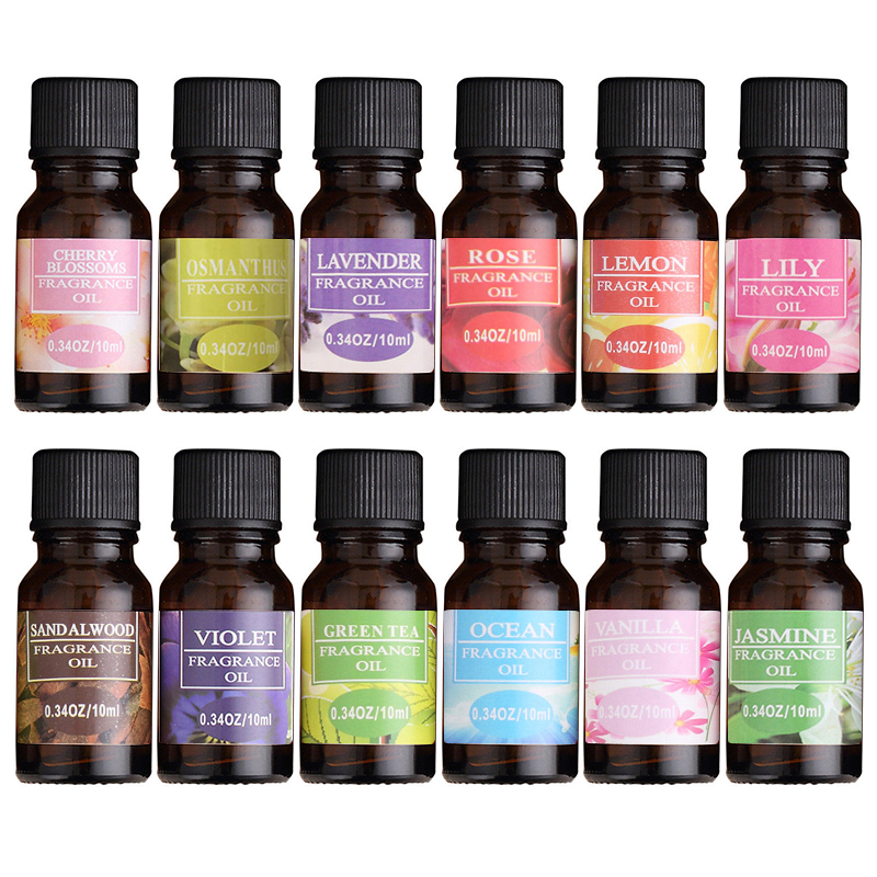 10ml Natural Water-soluble Air Freshening Essential Oils For Aromatherapy Diffusers Relieve Stress Skin Care Essential Oil TSLM1