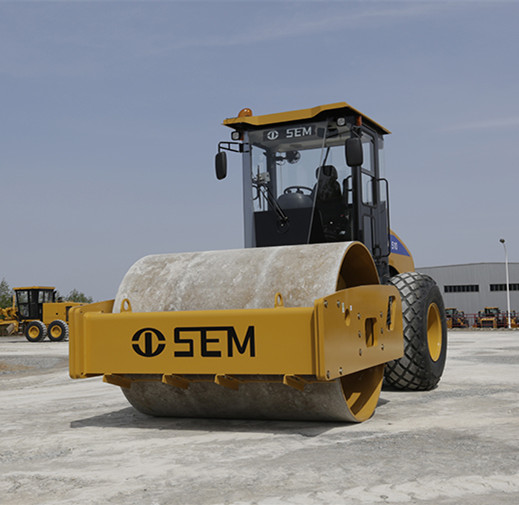 SEM512 soil compactor 12 ton road roller CAT