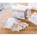 500pcs/ Pack Double Head Cotton Swab Women Makeup Bamboo Cotton Buds Eyeshaow Blending Tool For Nose Ears Cleaning Tools