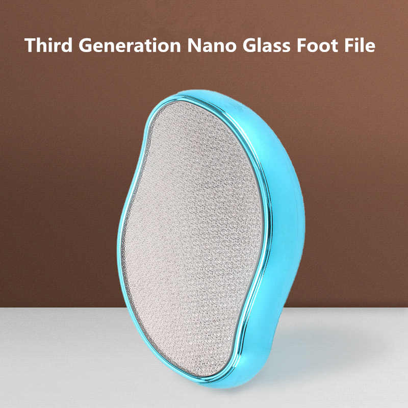 New Nano Glass Foot Grinding Foot Device Single Foot Grinding Stone Pedicure File Peeling Foot Foot File G1209