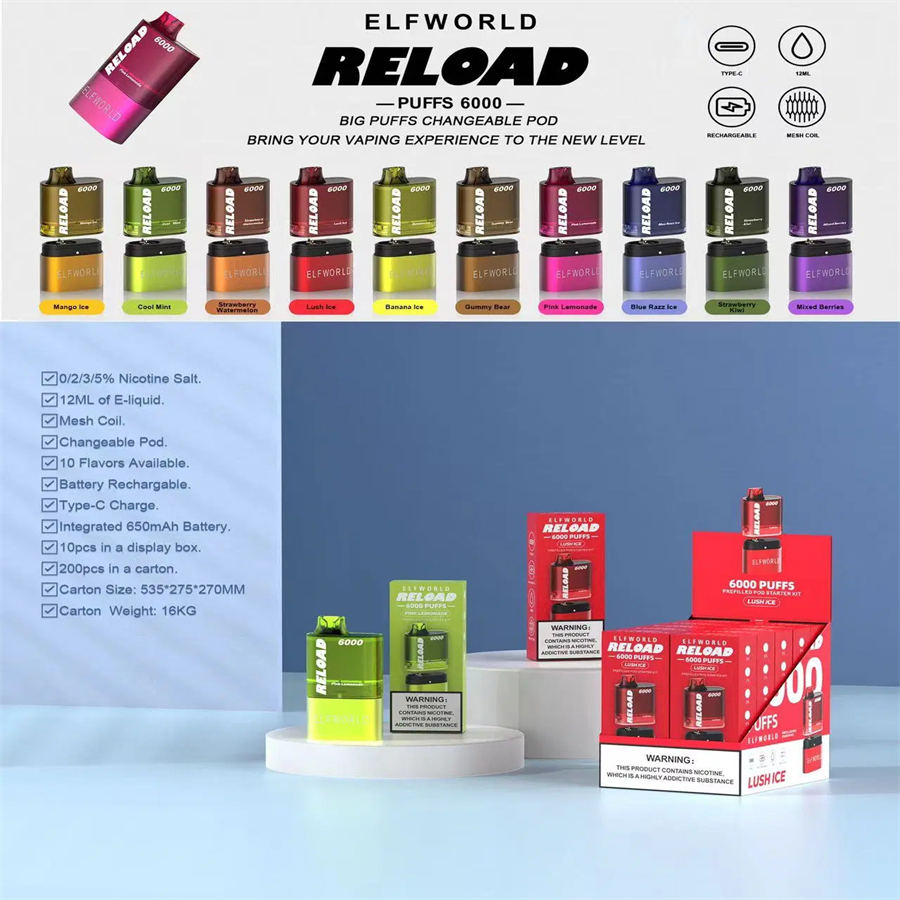 elf world Reload 6000 Kit