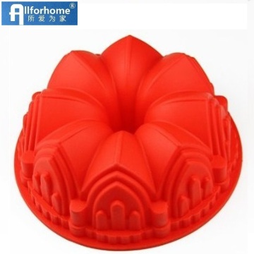 Crown Castle Palace Silicone Cake Baking Tray Cake Pan Dessert Making Mould Bread Loaf Toast Mold Birthday Cake diy Mold