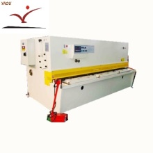 Hydraulic swing beam shear cutting machine