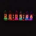 Former Soviet IN 14 glow tube clock electronic tube clock NIXIE CLOCK