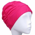 1 Piece of Free Size Swimming Cap Elastic Headband Flower Print Swimming Pool Swimming Cap Long Hair Protection Swimming Cap