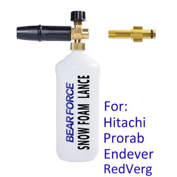 Foam Nozzle Snow Foam Lance Foam Gun High Pressure Soap Foamer for HITACHI PRORAB ENDEVER REDVERGHigh Pressure Washer Car Washer