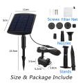 1.8W 200L/H Solar Panel Powered Water Fountain Pump For Pool Pond Garden Outdoor Submersible