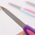 Double Head Dual-use Stainless Steel Nail File Dead Skin Fork Manicure Care Buffer Nail Salon Art Tips Cuticle Trimmer