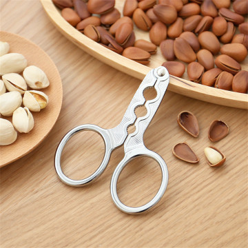 Melon Seed Opener Clamp Walnut sunflower Nut Cracker Kitchen Household tool Sheller Nutcracker Pine Plier Scissor