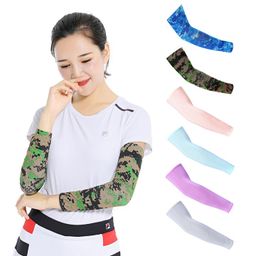 Summer Sports Arm Compression Sleeve Basketball Cycling Arm Running Jogging Anti-UV Protection Volleyball Sunscreen Cover