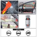 2 pieces of car safety hammer life-saving escape emergency hammer seat belt cutter window glass breaker car rescue red hammer