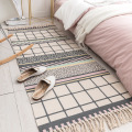 60x180cm Home Living Room Retro Rug and Rug Soft Tassel Home Carpet Runner Door Mat Home Decoration