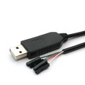 PL2303 PL2303HX USB To UART TTL Cable Module 4p 4 Pin RS232 Converter Serial Adapter Cable Module PL2303HX Converter