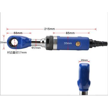 Perforated, pneumatic ratchet wrench, pneumatic hole socket wrench, two-way angular wrench 10-12-13-14mm 3/8inch 1/4inch nut