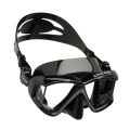 Cressi PANO 4 Wide View Scuba Diving Mask Silicone Skirt Three-Lens Panoramic Dive Mask Snorkeling for Adults