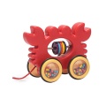 Baby Cartoon Animal Car Pull Rope Toys Toddler Kids Early Educational Gifts Drag Vehicles Rattles DXAD