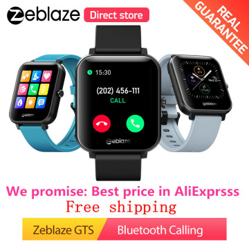 Zeblaze GTS fitness Watches bluetooth Calling Smart Watch Receive/Make Calls Modes 60+ Watch Faces Smart Bracelet smartwatch Men