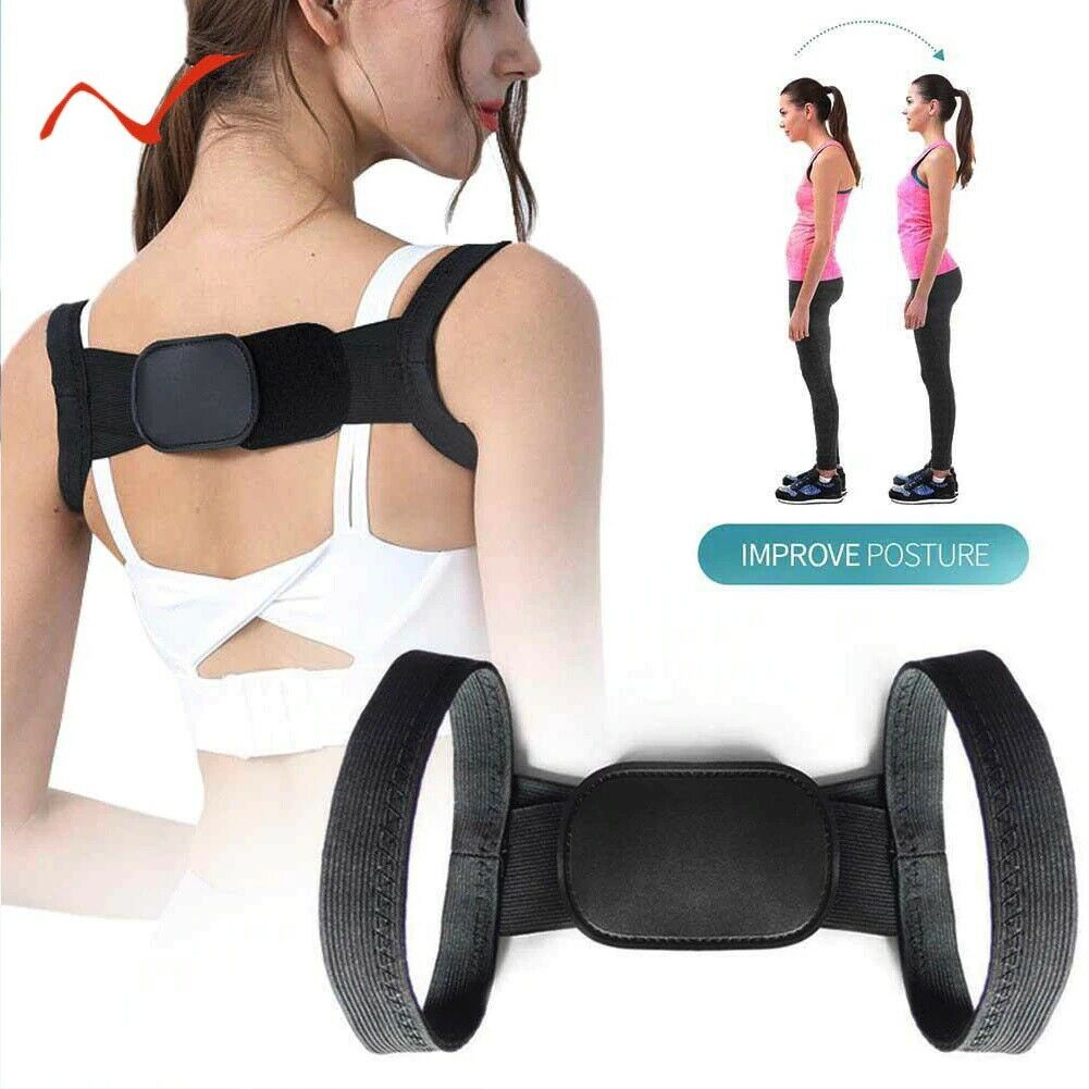 Back Support Posture Correction Adjustable Brace Support Belt Adjustable Back Posture Back Shoulder Chest Corrector Vest Posture