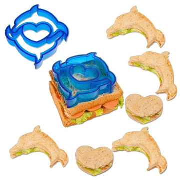 Sandwich Moulds Bread Molds DIY Animal Form Dinosaur Heart Pupply Star Bread Cutting Tools Pastry Decorating Stamp