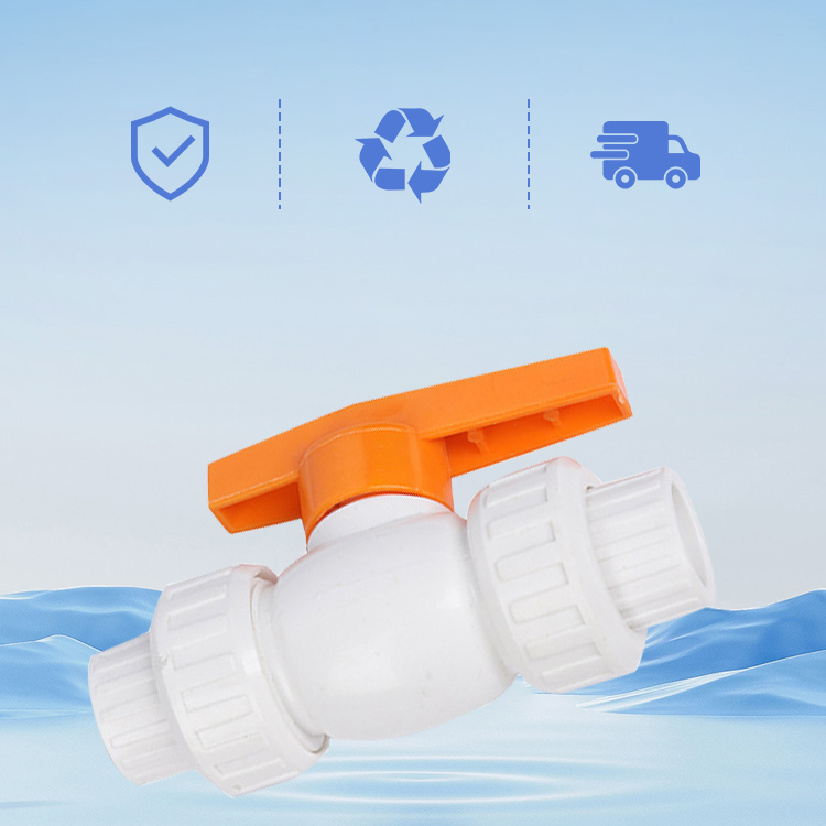 Ppr Double Union Ball Valve