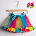 Little Girls Summer Skirts Carnival Costume Skull Tutu Skirt Kids Dance Ballet Tulle falda skirt Children Christmas Clothing