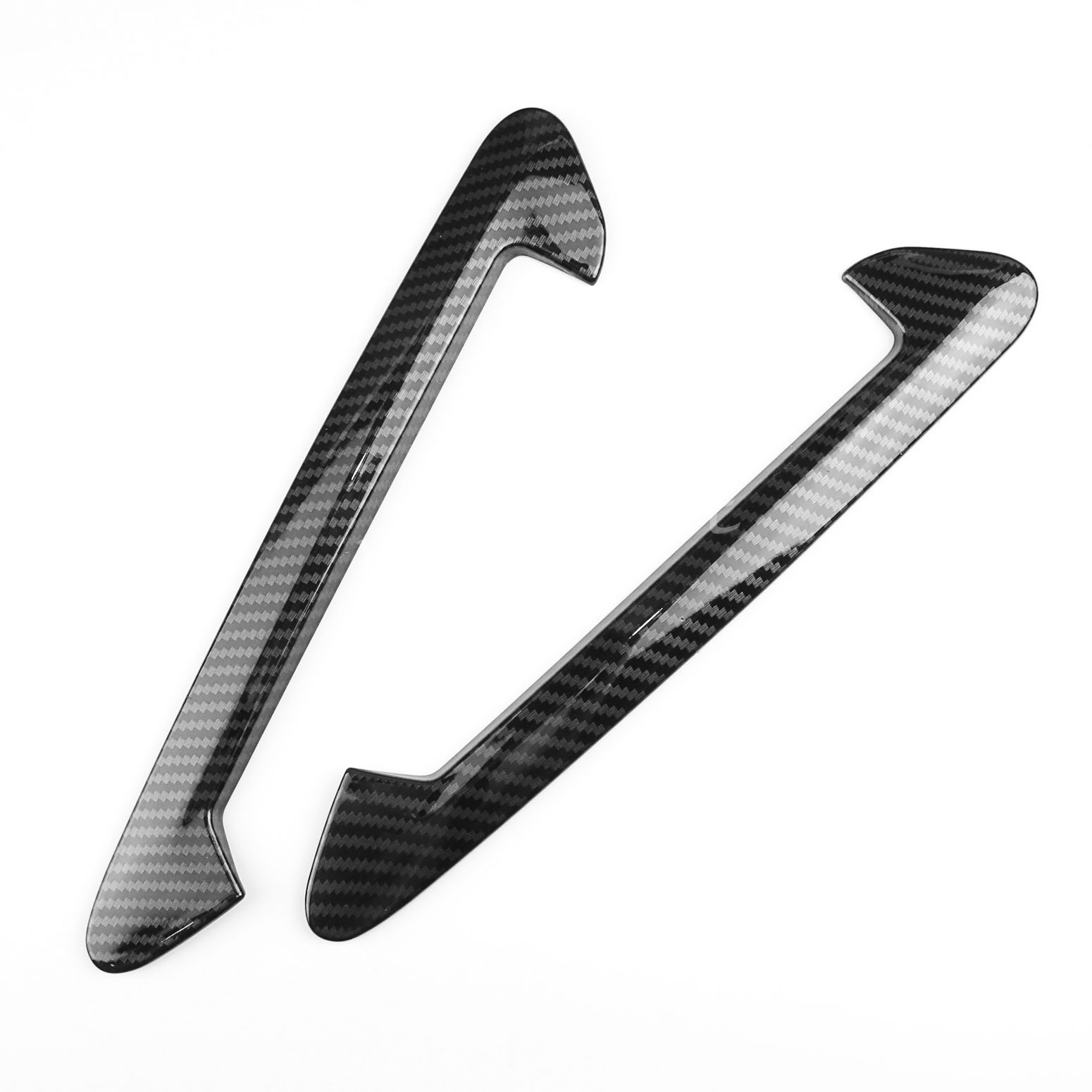 Carbon Fiber Fender Air Vent Trims Sticker For BMW 2018-2020 X3 G01 / 2019-2020 X4 G02