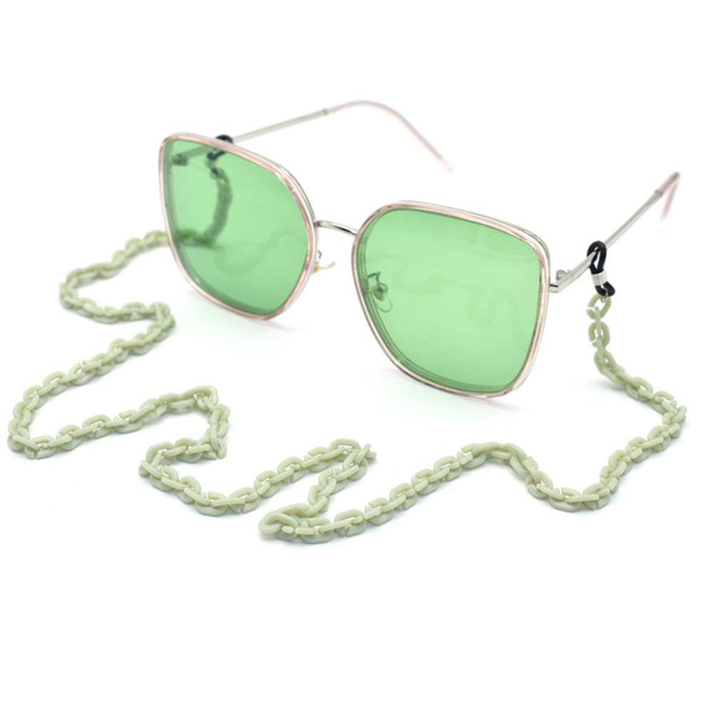 Retro acrylic glasses chain retainer Sunglasses hanging rope support neck reading suitable for women and men