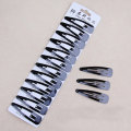 12PCS/Pack New Simple Black Hair Clips Girls Hairpins BB Clips Barrettes Headbands For Womens Hairgrips Hair Accessories 2 Sizes