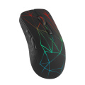 Bluetooth 5.0+2.4G Dual-mode wireless Mouse Rechargeable Colorful LED Gaming Portable Mause 1600 DPI Optical USB Mice For Laptop