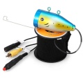 1200Tvl Underwater Fishing Camera 24 Leds Night Vision Waterproof Fish Shape Boat Ice With 15M Cable