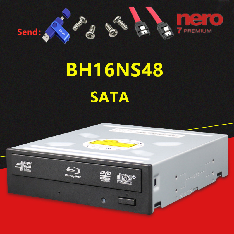 Desktop built-in Blu ray recorder bh16ns48 DVD recording BD drive supporting 3D Blu ray 16x suitable for Blu ray Disc