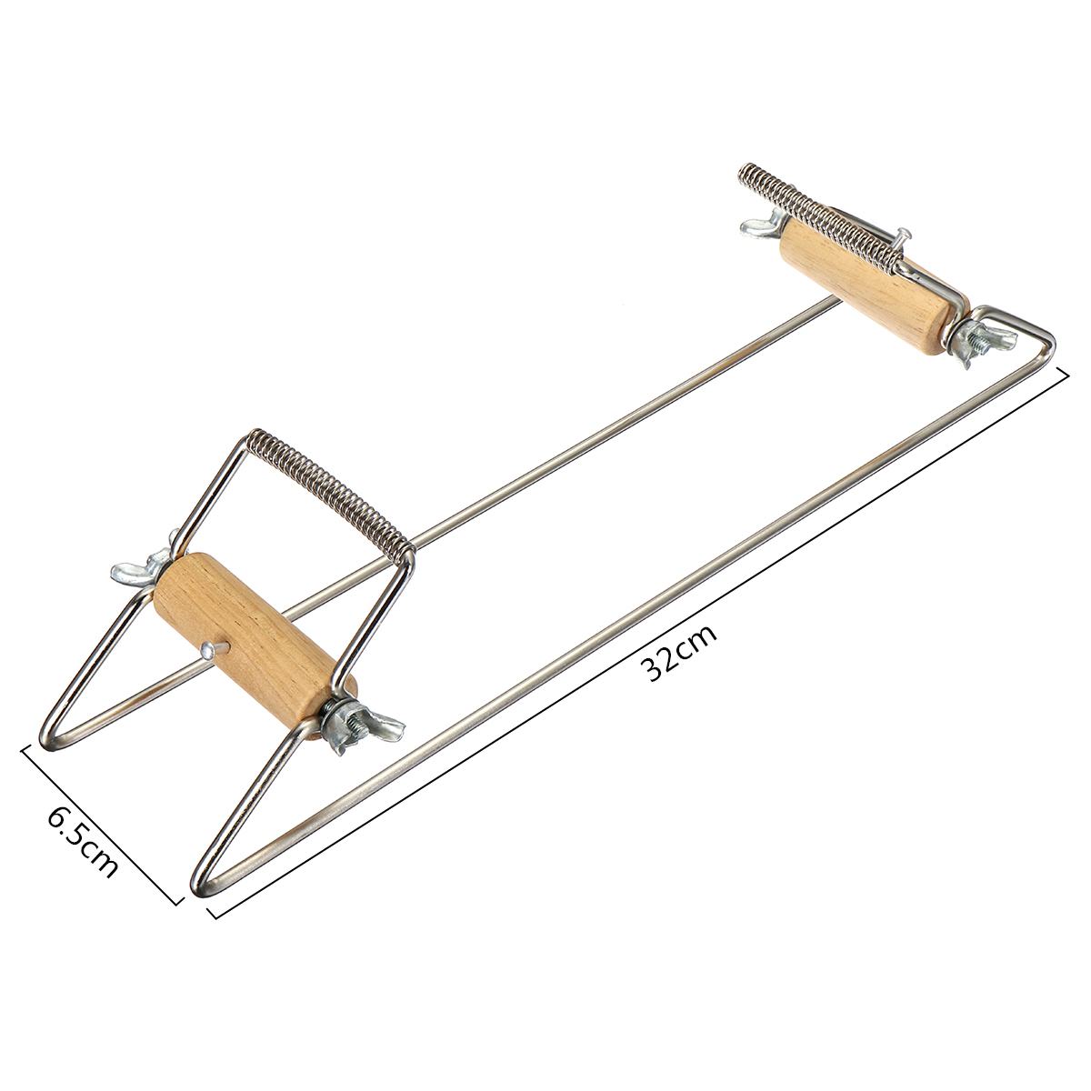 Bead Loom Art Craft Belt Headband Key Chain Weaving Making Machine Beading Tool Metal+Wood Portable Lightweight 32x6.5cm