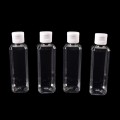 100ml Empty Clear 100ml PET Cream Container Portable Cosmetic Travel Shower Lotion Bottles Personalized Sample Lotion Bottle