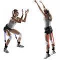 Fitness Bounce Trainer Pull Rope Resistance Bands Basketball Football Running Jump Trainer Leg Strength Agility Training Strap