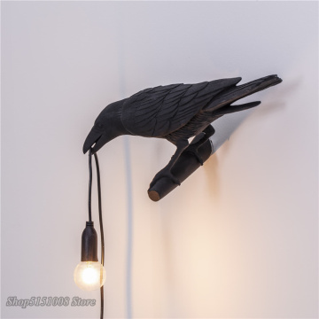Italian Seletti Bird Led Wall Lamp Nordic Art Decor Home Bird Wall Scocnes Living Lamp Animal Furniture Lamp Bedrooom Luminaire