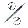 5 Pcs/Set 2-Way Flower Prints Nail Design Dotting Tools Set Spot Swirl Drawing Polish Dotter Pen Nail Art Manicure FD