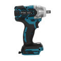 Drillpro 18V 520N.m Cordless Brushless Impact Wrench Stepless Speed Change Switch Adapted To 18V Makita battery