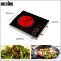 XEOLEO Electric Ceramic Cooker Radiation-free Induction cooker Household cooking stove suitfor any pot Touch screen panel 2000W