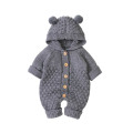 Christmas 2020 Baby Undefined Newborn Infant Baby Girl Boy Winter Warm Coat Knit Outwear Hooded Jumpsuit Girl Boy Gift