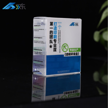 Eco-Friendly Transparent Printed Packaging Box