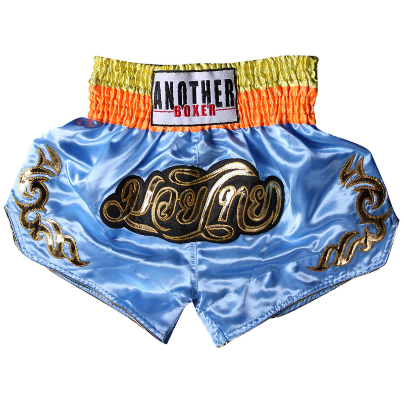 Men Boxing Trunks Printing MMA Shorts Kickboxing Fight Grappling Pant Tiger Muay Thai Trunks Women Kids Trainning Muaythai Short