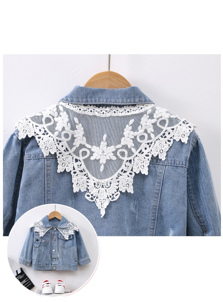 :Girls Denim Jacket