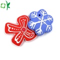 FDA Approved Christmas Silicone Baby Teether Toy