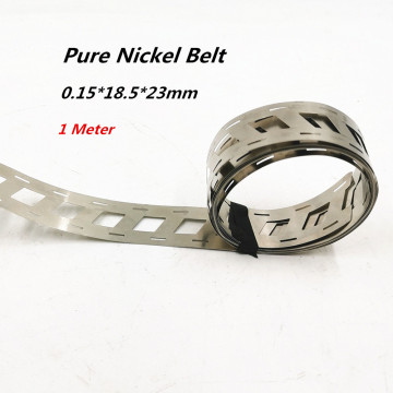 0.15x18.5MMx23MM Pure Nickel Belt 2P 18650 Lithium Battery Spot Welder Nickel Strip Nickel Li-ion Batteries Used Spot Welding