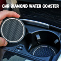 2pcs Car Coaster Water Cup Bottle Holder Anti-slip Pad Mat Silica Gel For Interior Decoration Car Styling Accessories #W2G