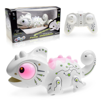 RCtown Remote Control Chameleon 2.4GHz Pet Intelligent Toys Robot For Children Kids Birthday Gift Funny Toy RC Animals