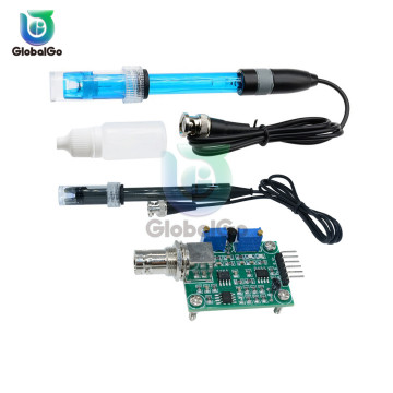 PH Electrode Probe BNC Contor for Aquarium Hydroponic PH Controller Meter Sensor ph tester probe Detection detect medidor