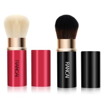 RANCAI 1pcs Retractable Makeup Brush Powder Foundation Blending Blush Kabuki Highlighter Bronzer Brushes Maquiagem Cosmetic Tool