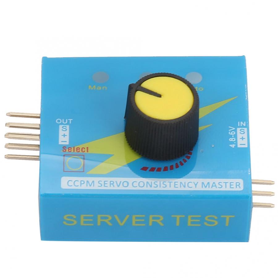 3 Channels Multi Servo Tester RC Motor ESC Testing +Three-stage Indicator DC 4.2-6.0V